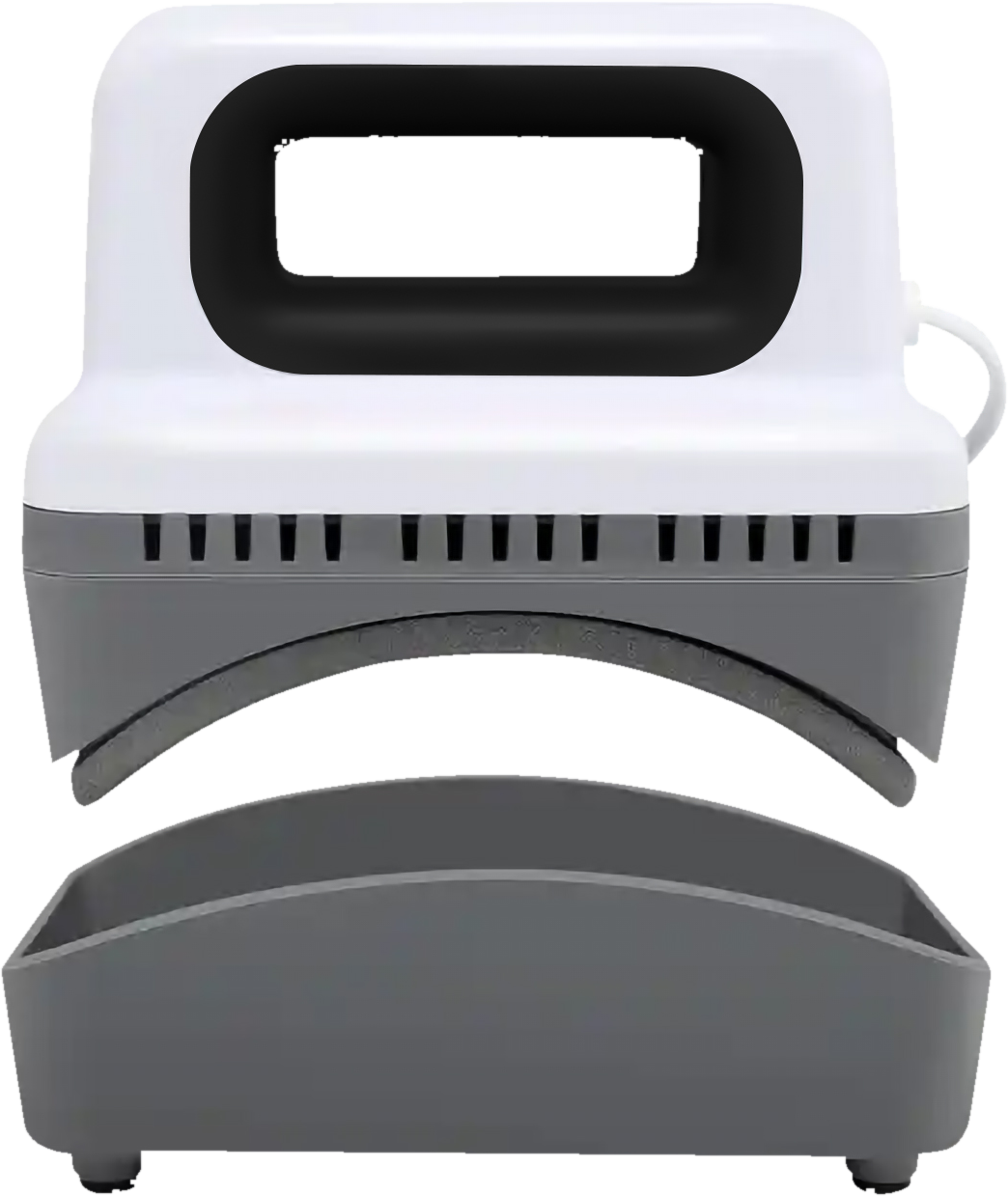 Shoe Decreaser with its curved heat plate and insulated rest base